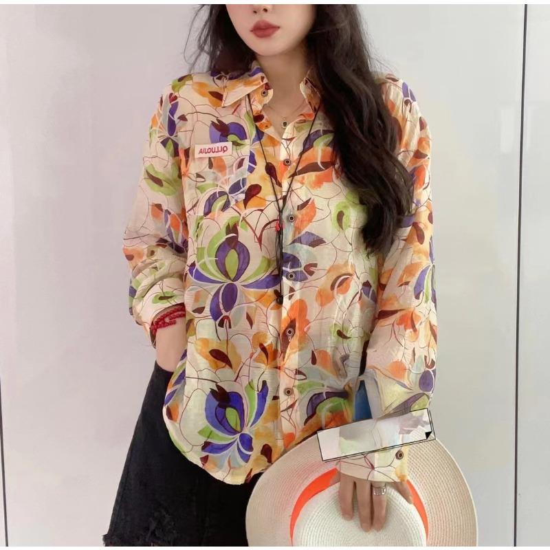 

Dimanaf 2024 нормальный размер, тонкая прозрачная женская летняя блузка, винтажная рубашка с коротким рукавом и пуговицами, базовая рубашка, повседневные полосатые топы, футболки 774