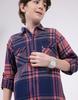 MONTE CARLO Boy's Collar Neck Full Sleeve Shirt