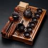 Chinese Kung Fu Set Drinkware Purple Clay Ceramic Binglie Three Options Include Tea Pot Cup Tureen Infuser TeaTray
