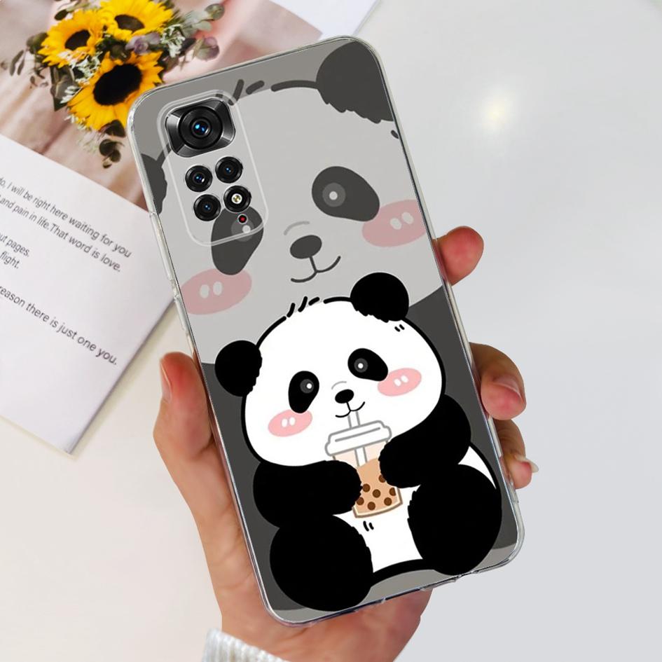For Xiaomi Redmi Note 11 Case Note 11s Cover Popular Butterfly Dragon Soft Silicone Clear Case For Redmi Note 11S 5G Note11 Capa