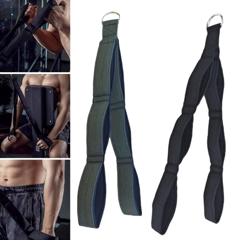 Ergonomic Resistance Cable Attachments For Multiple Equipment Compatibility And Antislip Grip In Strength Training