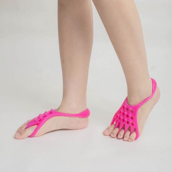 Yousheng 1 Pair Toe Separator Feet Stretching Equipment Bunion Valgus Hammertoe Overlapping Toe Corrector Foot Pain Relief Stretcher Massager Tools