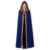 Unisex Halloween Umhang Kostüm Langer Umhang in 5 Farben für Bühnenauftritte und Veranstaltungen im Vintage-Stil