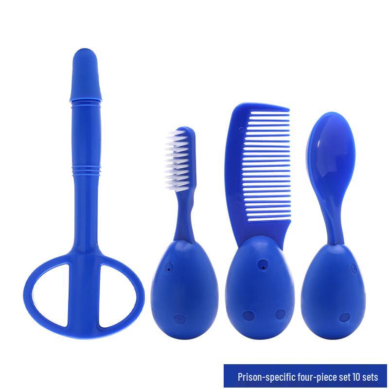 Jian An Prison-Safe Toiletries 4-Piece Set, 10-Pack