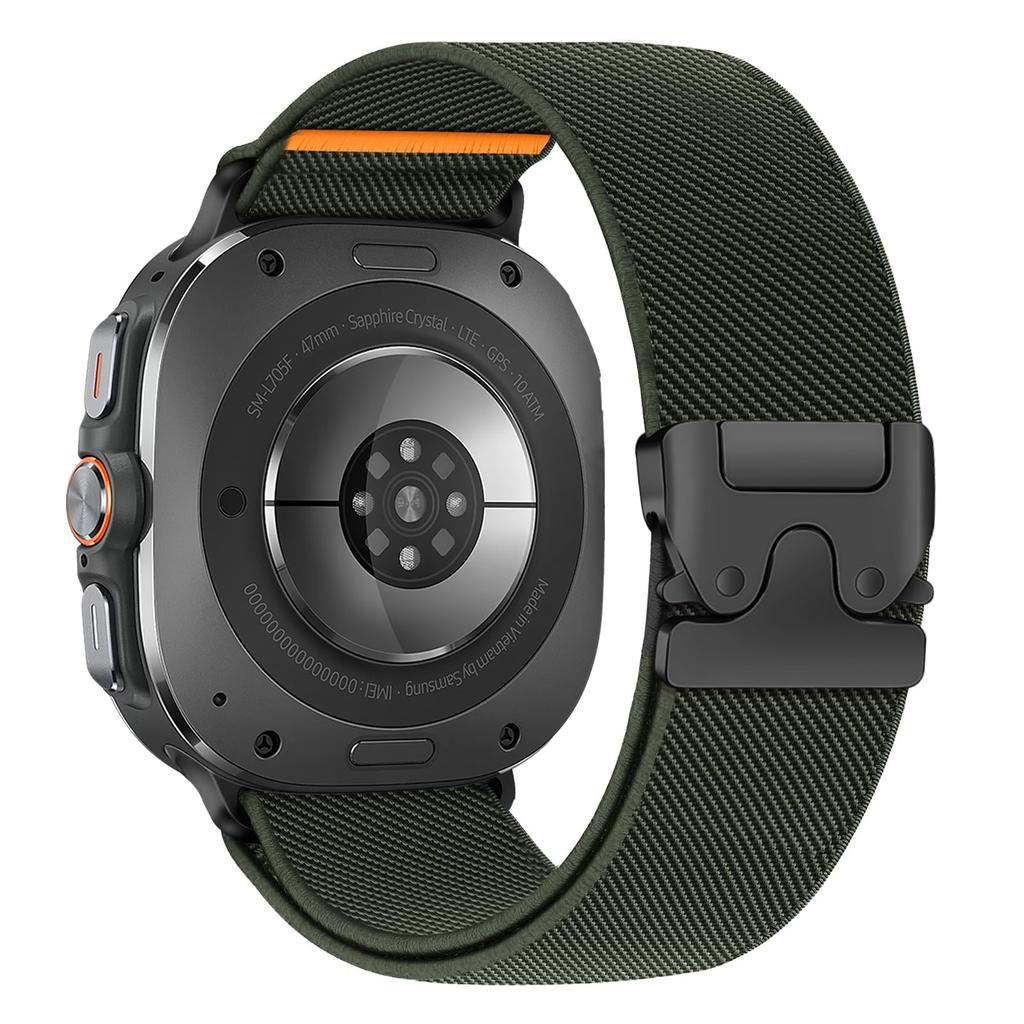 Magnetic Band For Samsung Galaxy Watch 7 Ultra 47mm smartwatch Parachute Nylon Bracelet correa Galaxy watch 2025 Ultra Strap