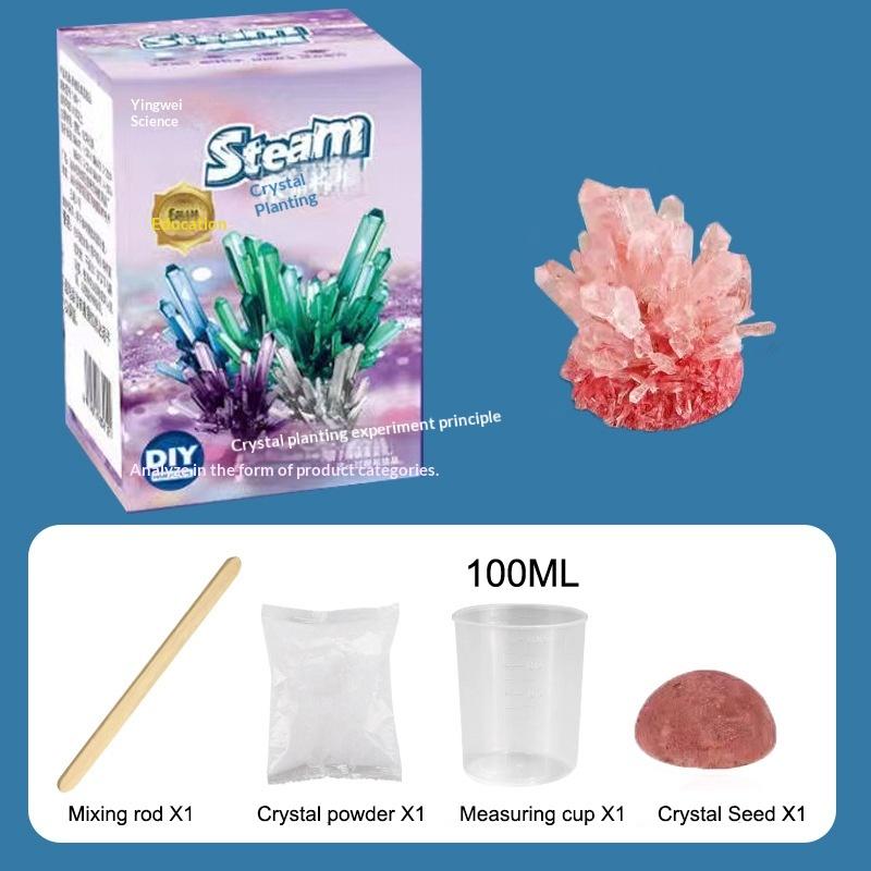 Crystal Growing Model, Science Kit, A Variety Of Colors Of Crystal Selection, Educational Toys, Gifts For Boys And Girls