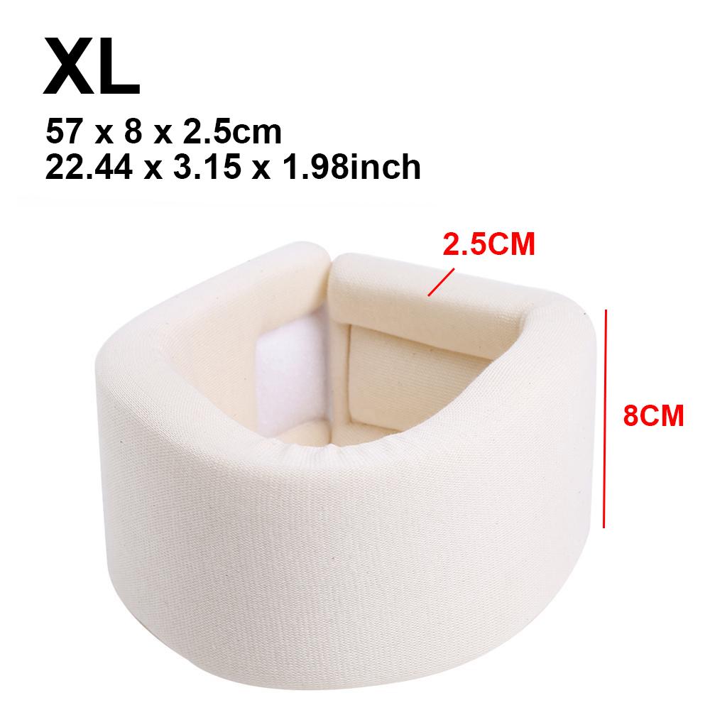 

Medical Cervical Dislocation Fixation Brace Adjustable Soft Foam Neck Collar Injury Support Pain Relief Neck Posture Correction