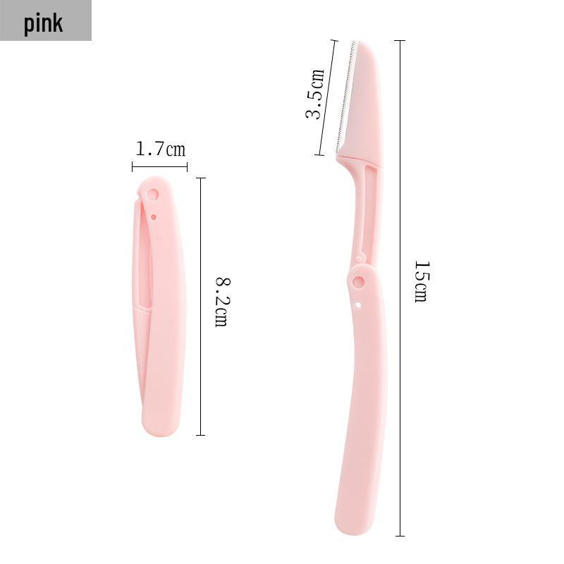 Folding Anti-Scratch Eyebrow Razor for Beginners - Daily Beauty Tool