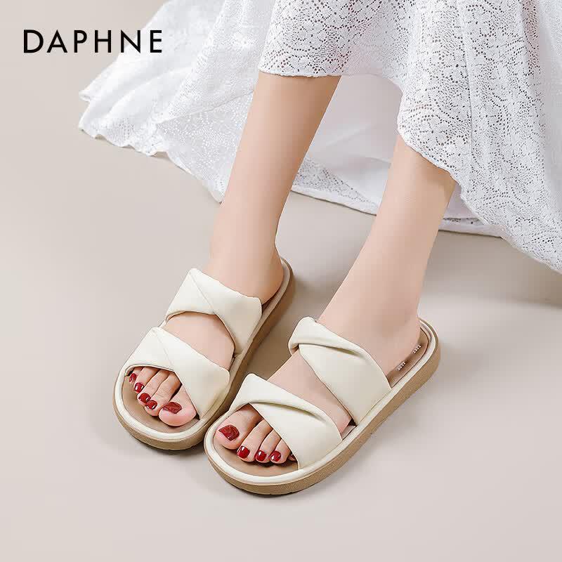 Daphne Women s Casual Platform Slide Sandals 38