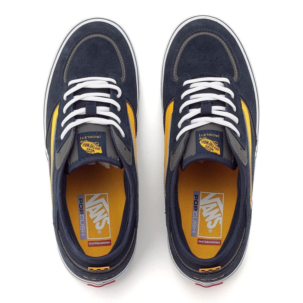 Vans Skate Rowley Vn000da2yy0 Navy Yellow