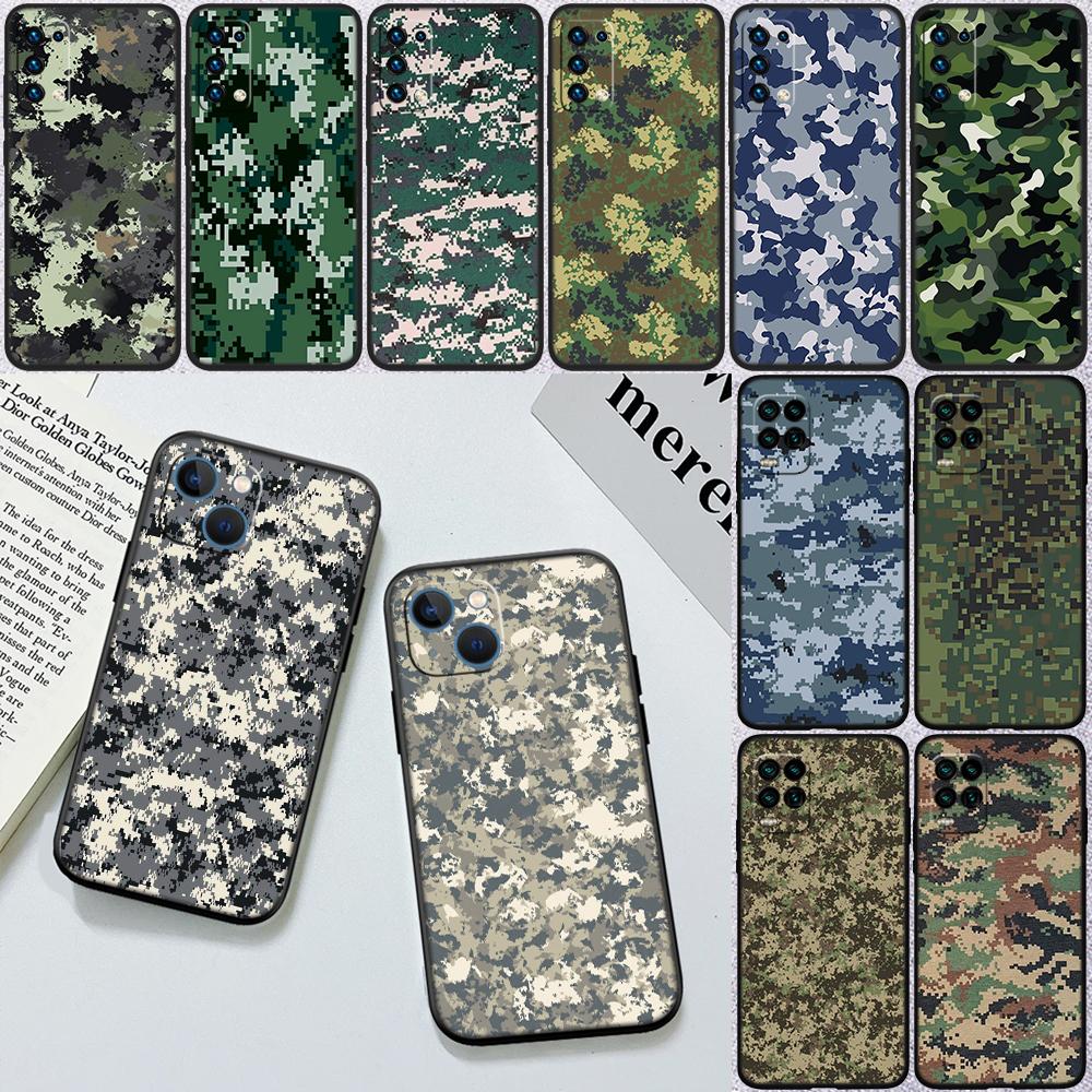 RA7 Camouflage New High-End Shell Phone Case for iPhone SE X XS XR 16E 17 11 Pro Max 8 7 6 6s Plus Air
