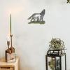 Forest Wolf Resin Molds Wall Art Pendant Silicone Mold Epoxy Casting for Home
