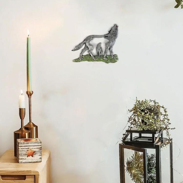 Forest Wolf Resin Molds Wall Art Pendant Silicone Mold Epoxy Casting for Home