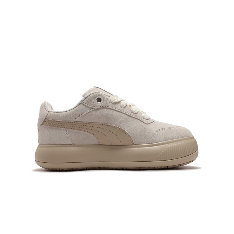 Puma Mayu Hybrid Suede Comfortable Low-Top Sneakers Women sneakers Off-White 403038-01
