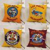 Los Pollos Hermanos Cushion Cover Silky Short Plush Double-Sided Printed Pillow Case for Sofa All Seasons Home Decor Gift
