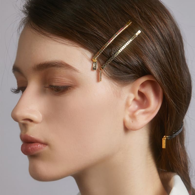 Jean Paul Clarisse Hematite Stick Silpin-S LFSL0322