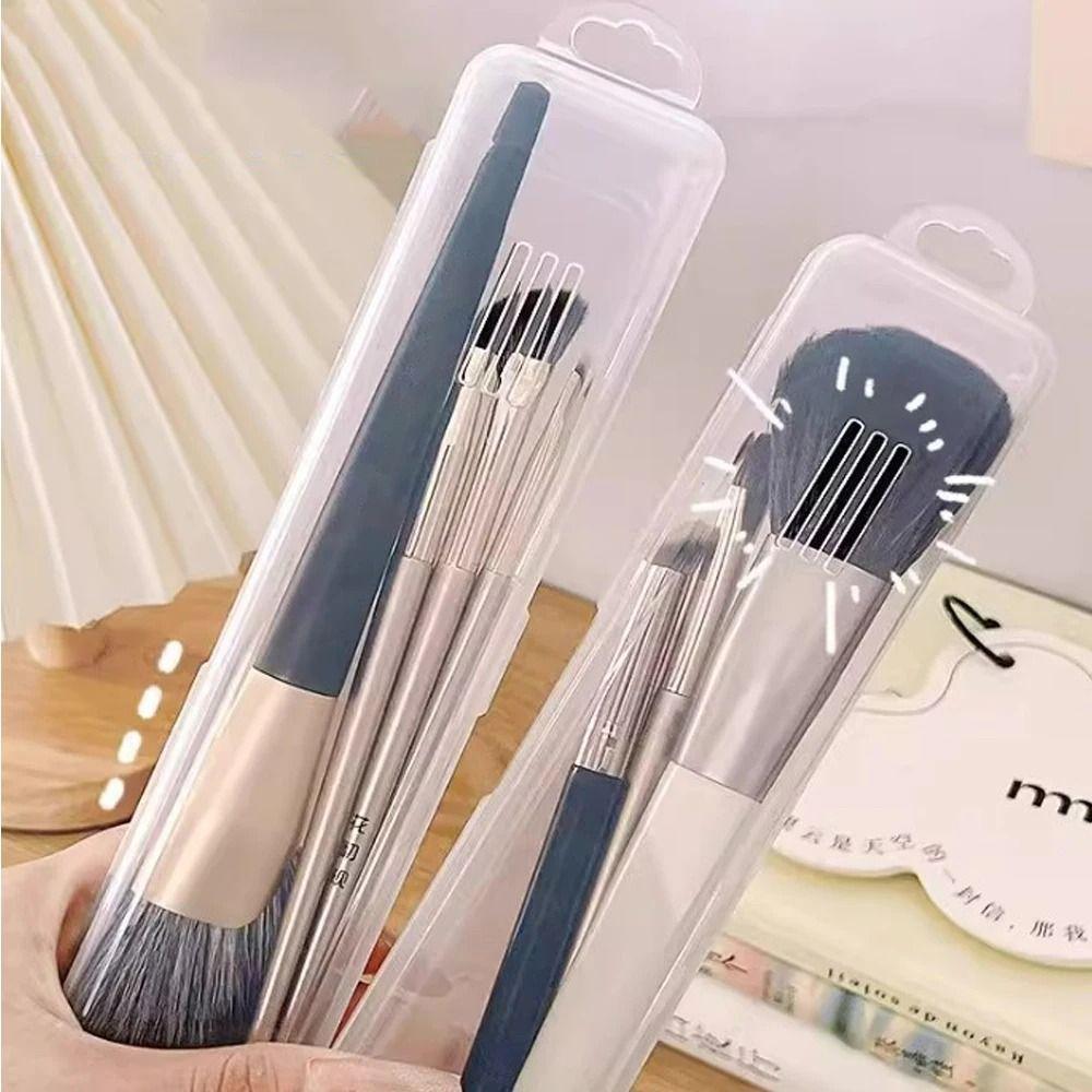 1Pcs with Cover Makeup Brush Storage Box Eyebrow Pencil Tableware Chopsticks Beauty Tools