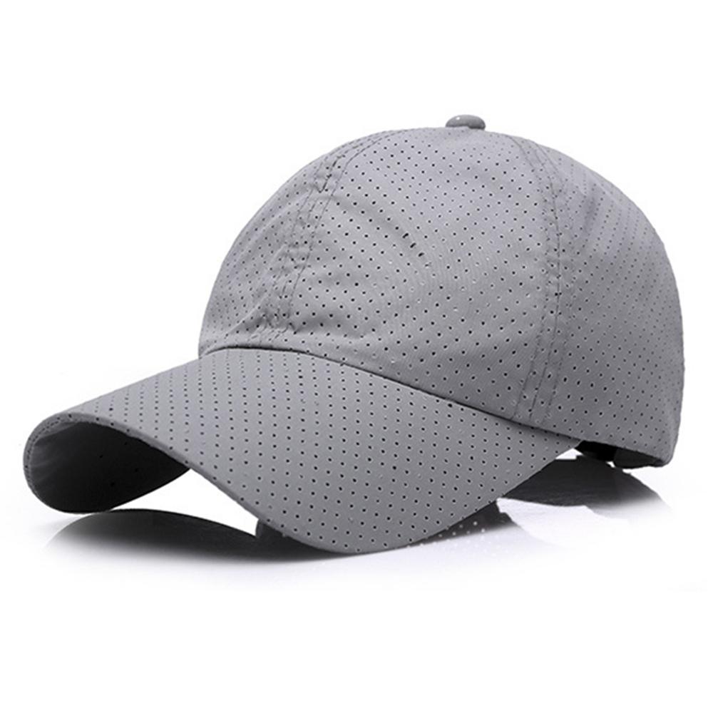 Men and Women Outdoor Light Board Sunscreen  Summer Breathable Quick-drying Baseball Cap Casual Punching Sun Hat