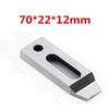SUS 440 CNC Wire EDM Machine Stainless Jig Holder For Clamping PFB 70 X 22 X 12mm M8 Screw NEW