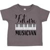 Inktastic Future Musician- Piano Music Toddler T-Shirt Children Notes Pianist