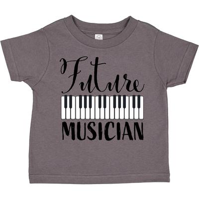 Inktastic Future Musician- Piano Music Toddler T-Shirt Children Notes Pianist