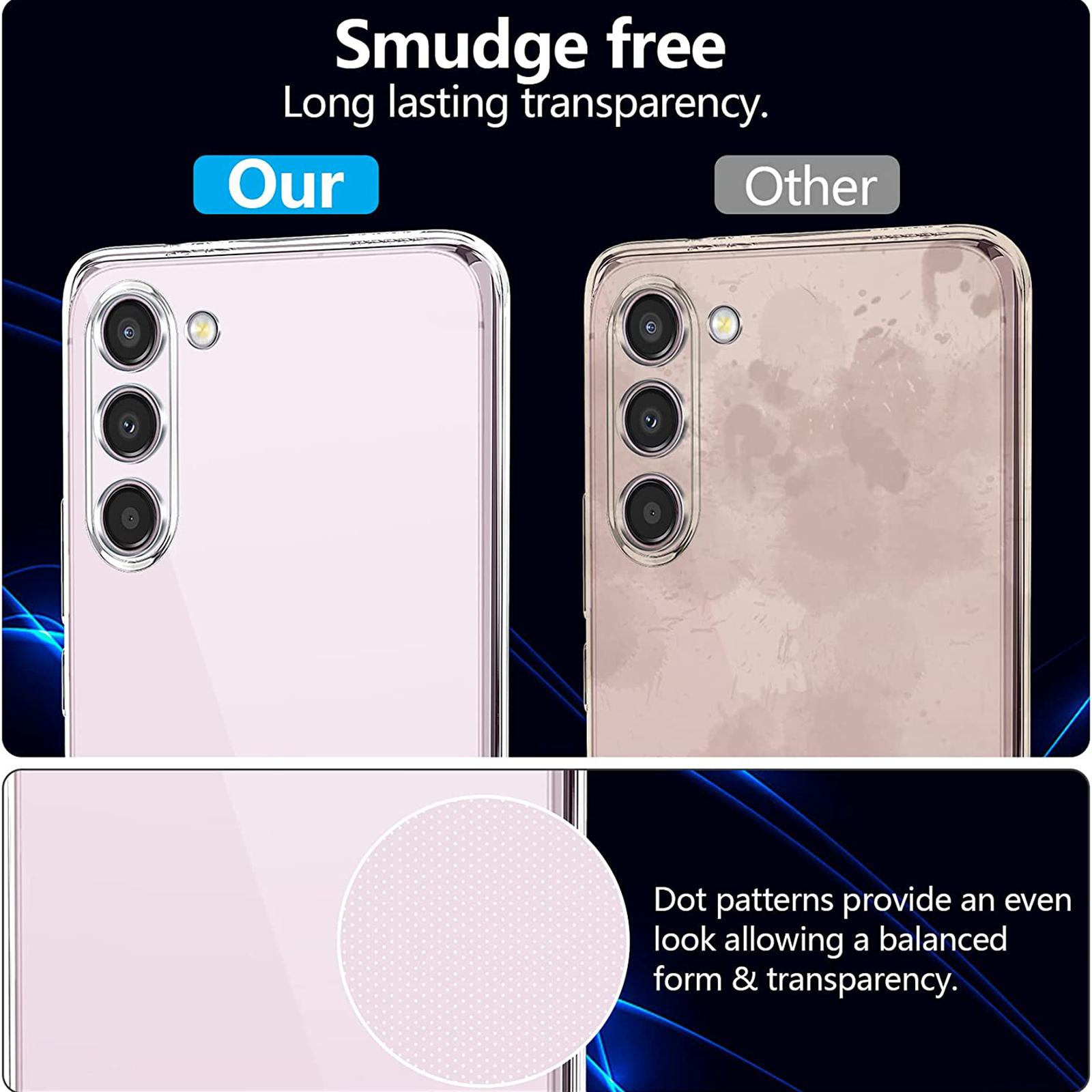 

For Samsung Galaxy S23 Super Clear TPU Phone Case Anti-fingerprint Mobile Phone Shell Cover A