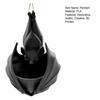 Novelty Bat Fan Gift 3D Printed Hanging Plant Pot, Shaped Planter, Creative Halloween Small Container Flowerpots, Gothic Holder for Indoor