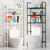 Floor-Standing Bathroom & Kitchen Storage Rack - Punch-Free Design