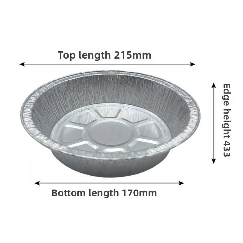 Aluminum Foil Baking Tray Set For Air Fryers With Hightemperature Resistance Ideal For Grilling And Roasting