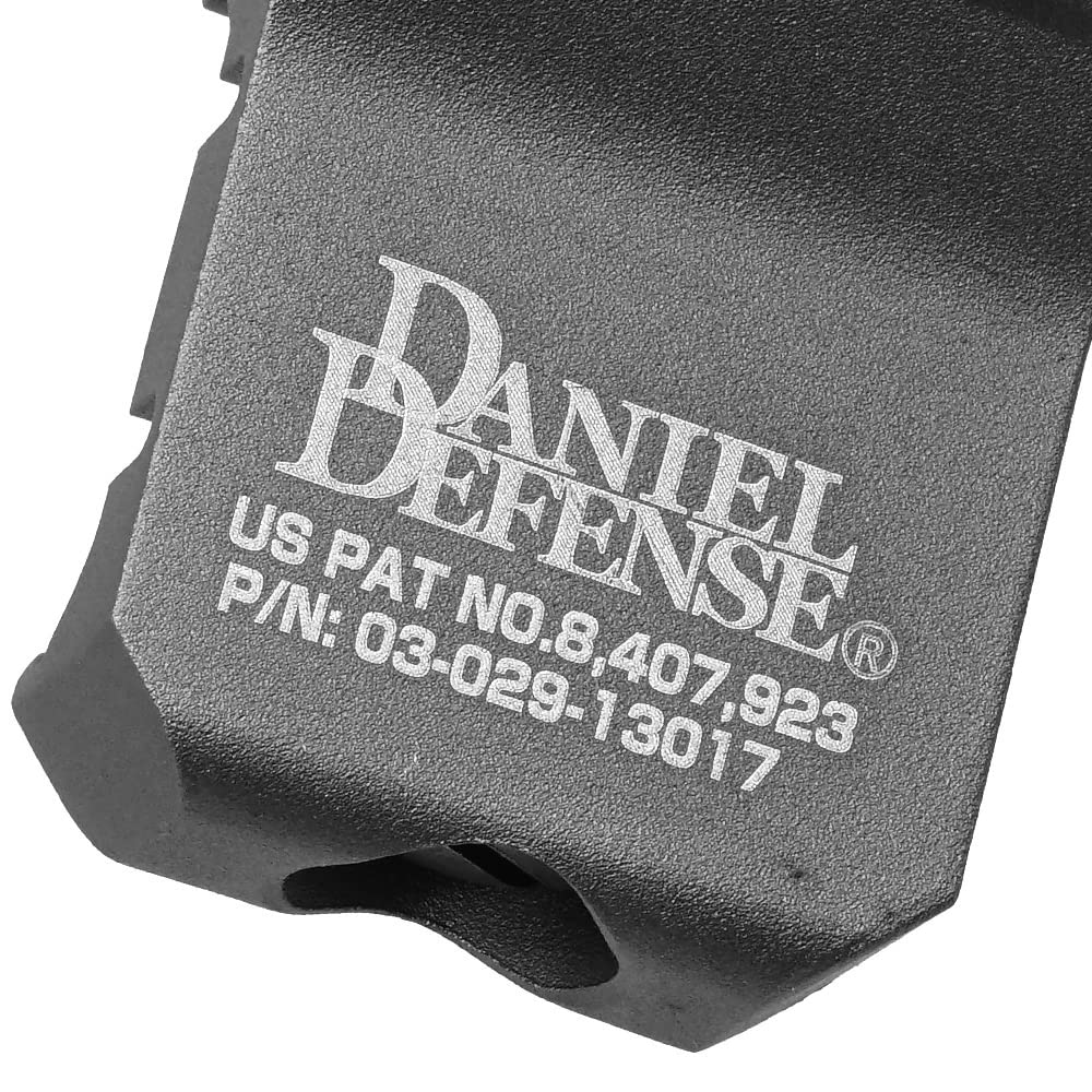 Ryohin Takehin Daniel Defense Type 20mm Rail Compatible 1 O'CLOCK OFFSET RAIL (ROCK & LOCK) Offset 20mm Rail Mount, Black