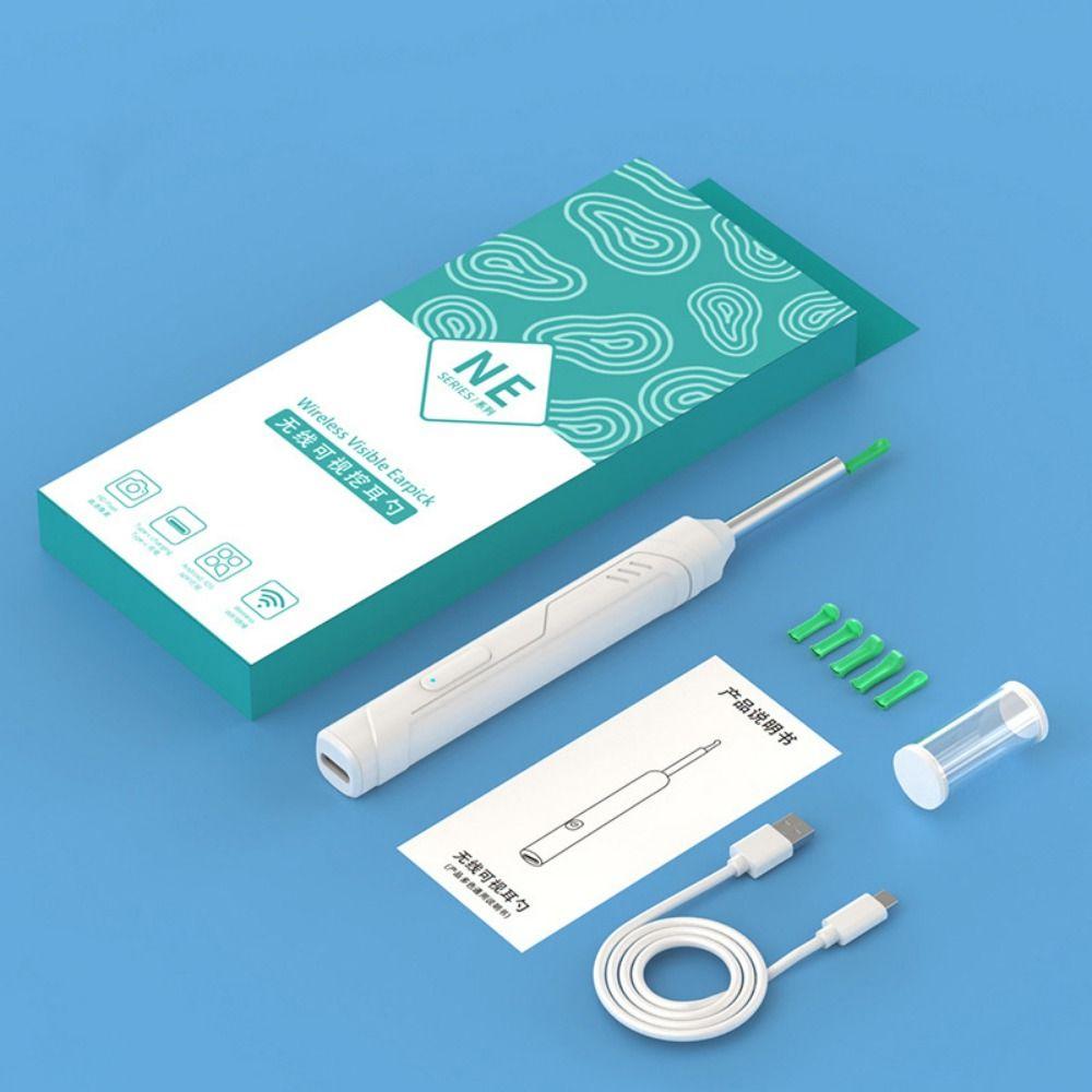 Smart Ear Cleaner Full Set HD Camera Wireless Otoscope Ear Wax Removal Tools  Teeth Inspection