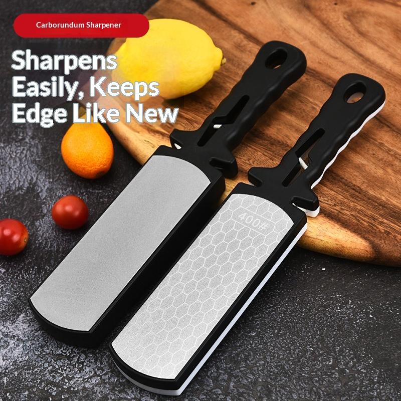 1 PC Emery Sharpening Tool for Home Use, 400 Grit Sharpening Stone - A Great Tool for Sharpening Scissors and Kitchen Knives