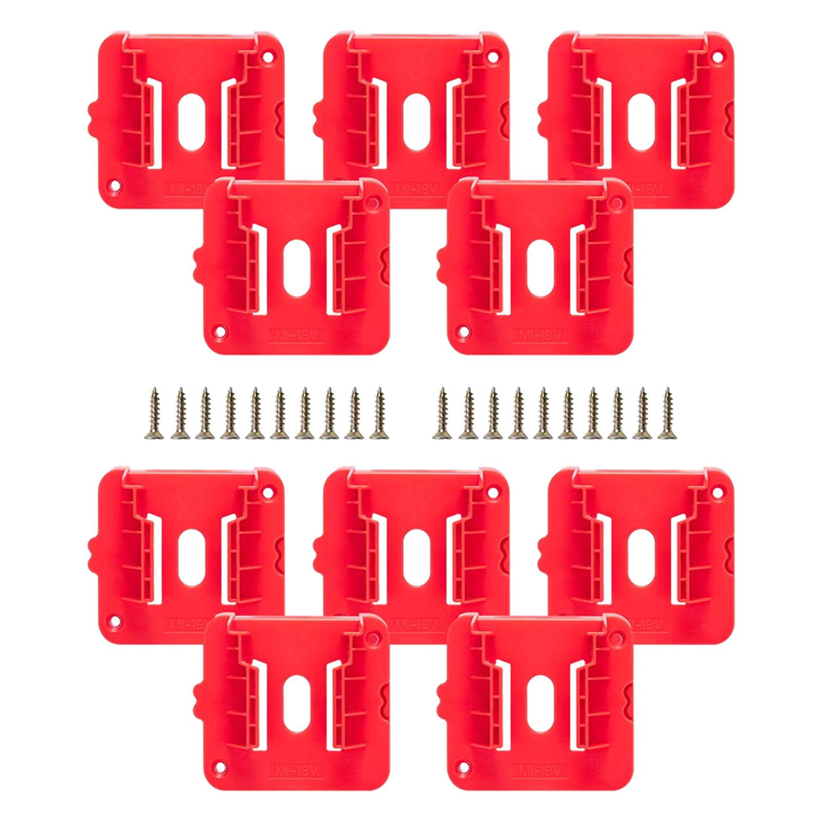 

Легкая основа держателя батареи из АБС-пластика для серии батарей 18 В. Простая установка и портативность, 10 шт./5 шт. 10