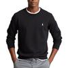 Polo Ralph Lauren FW22 Logo Embroidered Crew Neck Long Sleeve Knit Sweater Men sweater Black MNPOKNI16822539-001
