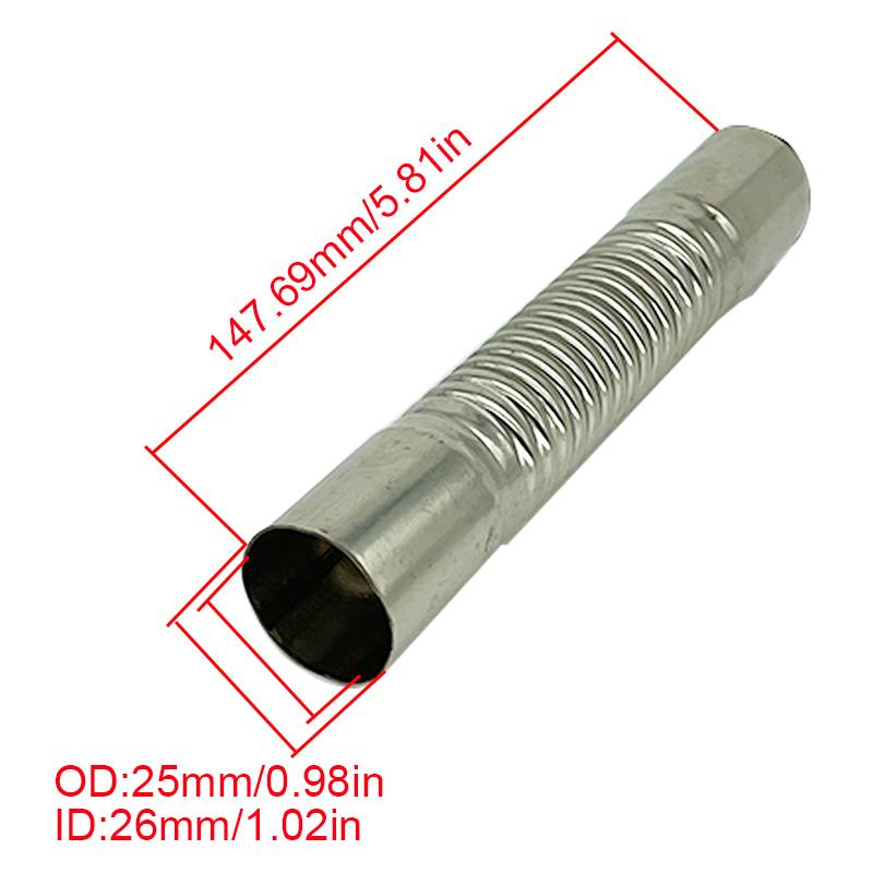 Exhaust Pipe Tube Car Accessories Elbow Connector w/ 2 Clamps Stainless Steel For Eberspacher Webasto Air Diesel Parking Heater