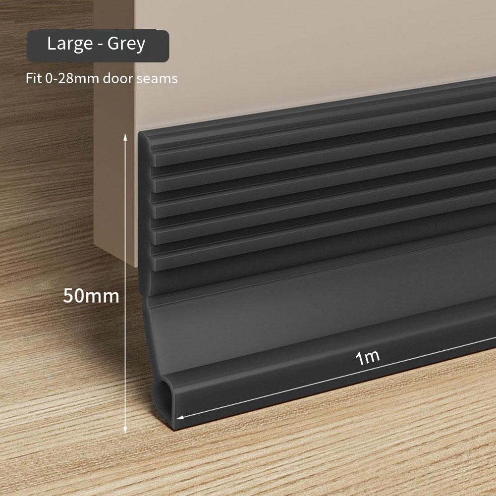 Door Bottom Seal Strip Under Door Weatherstrip Sealing Strips Draft Stopper Door Seal Anti-Cold Gap Blocker Windproof Strips