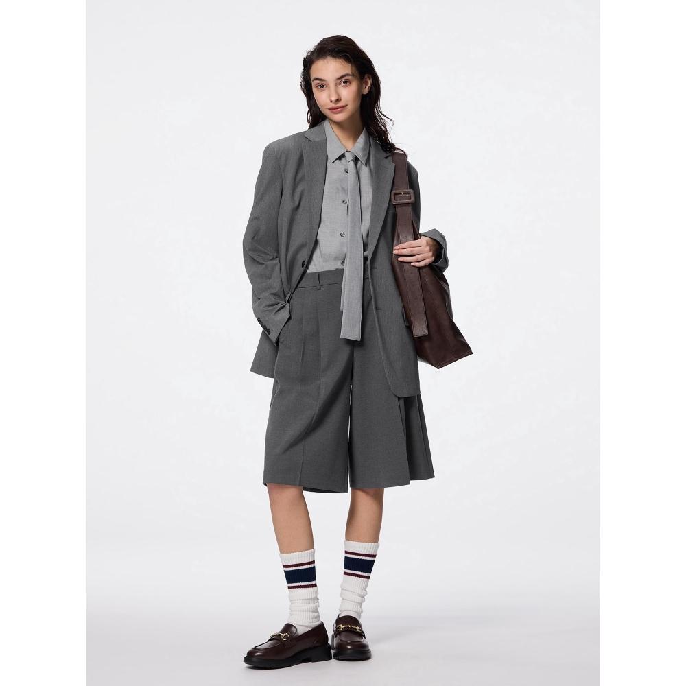 

GU by Uniqlo Шорты-бермуды Ntq+e 08 DARK GRAY/XS