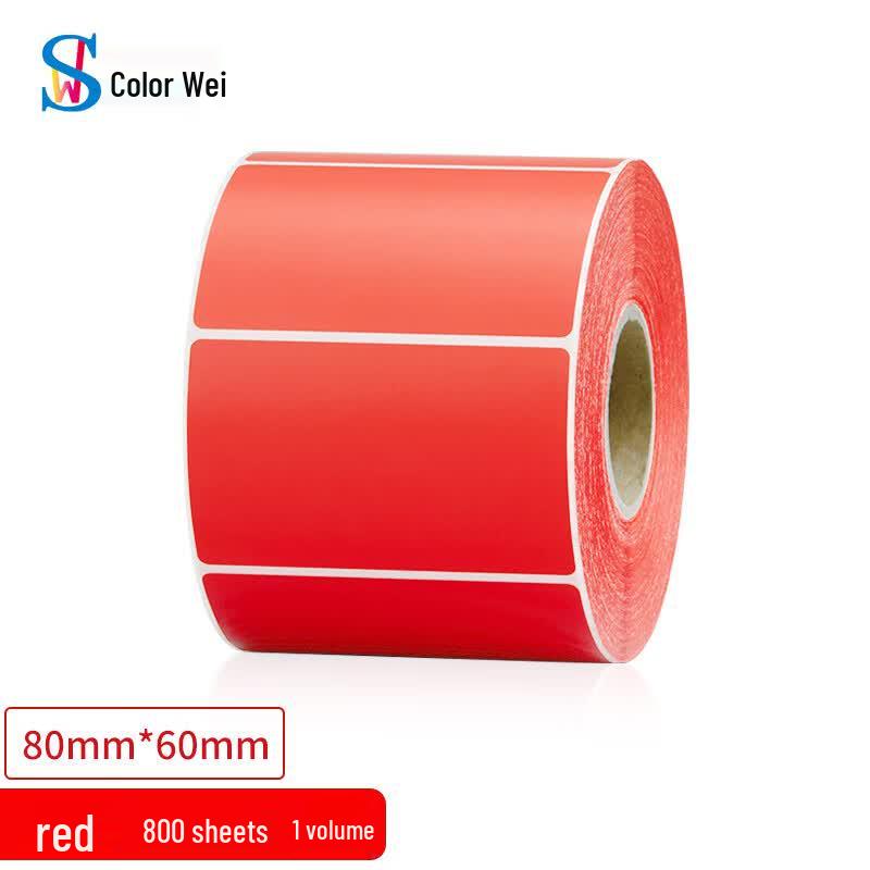 Sewe Colored Coated Thermal Label Paper
