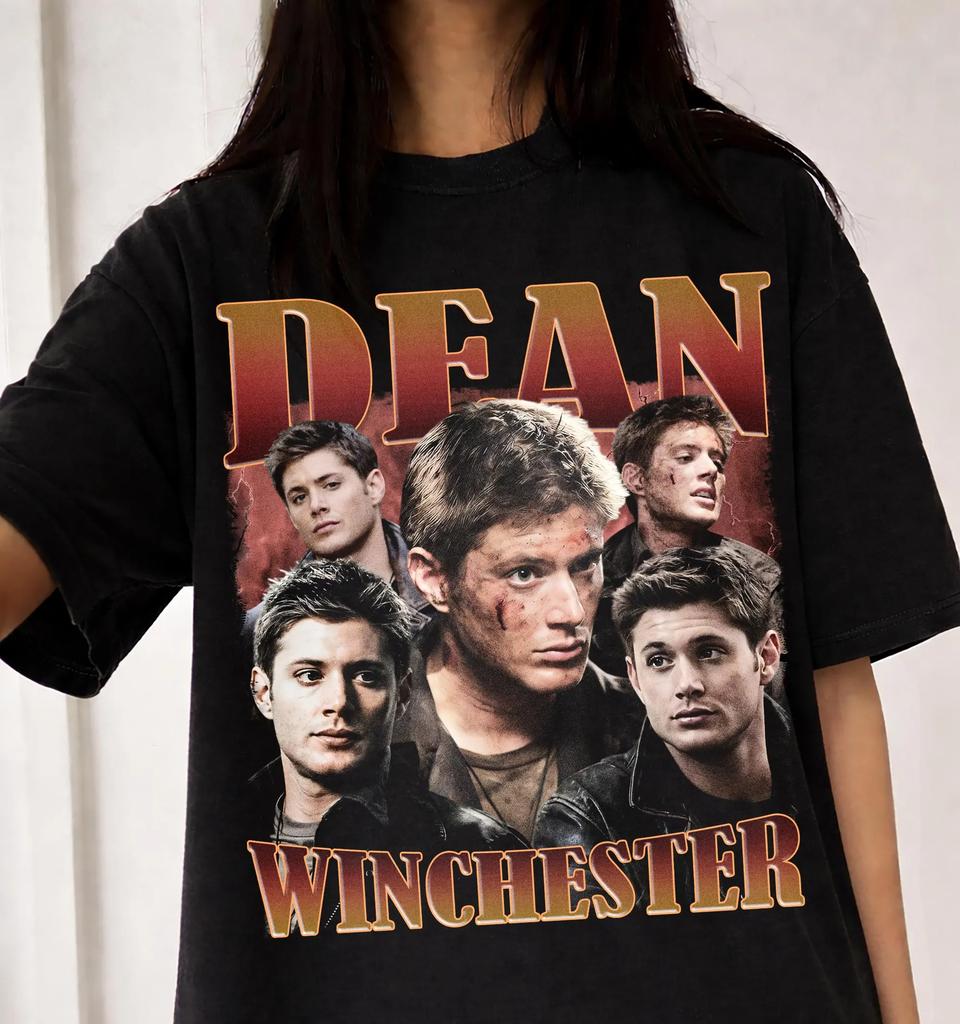 Vintage Dean Winchester Shirt, Supernatural Winchester Comfort Colors Graphic T-Shirt