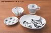 Yamaka Shoten MOOMIN Bob Foundation Rice Bowl Moomin Microwave and Dishwasher Moomin Nordic Day Wedding Made In (M) 280ml, Pattern, Safe, Merchandise,
