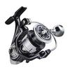 Spinning reel sea fishing freshwater long casting surf deep groove aluminum spool sizes 2000 7000 various types.