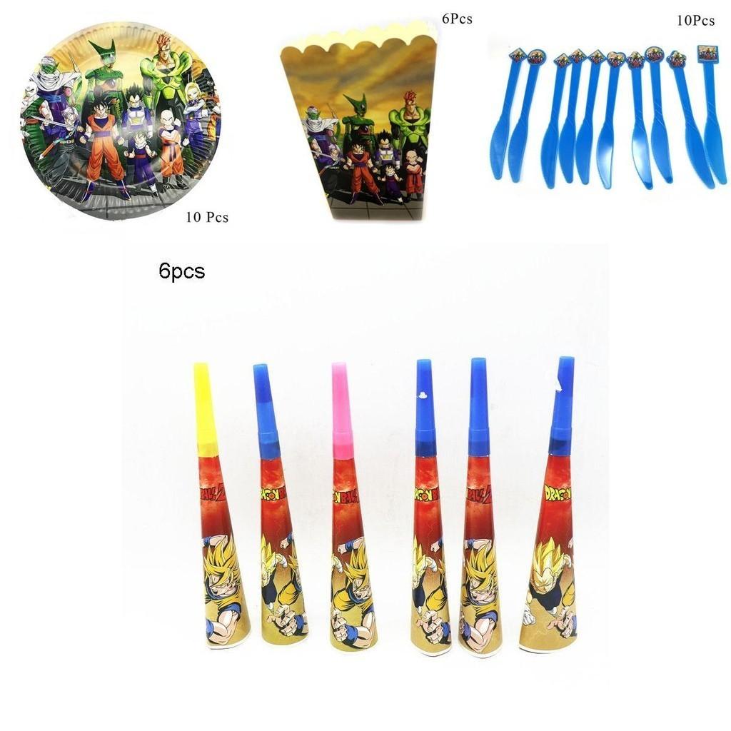 Dragon Ball Z Themenparty Deko Zubehör Geschirr Für Fröhliche Geburtstagsfeiern