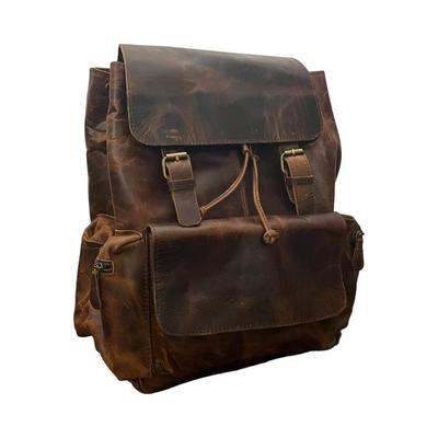 Personalisierter Laptop-Rucksack aus Leder, Computer-Laptop-Rucksack aus schwarzem Echtleder, Rucksack-Laptop-Unisex-Reisetasche aus Leder