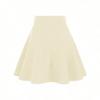 2026 Summer New Fashion Women's Solid Color Basic Skirt Casual Dailywear Regular-fit Woven Knee-length Skirts
