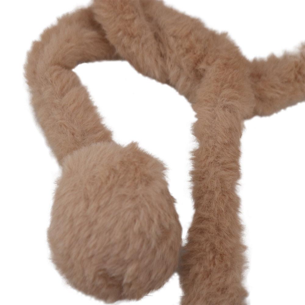 Winter Tiger Ears Hat Windproof Ear Protection Hat Cute Soft Fur Tiger Hat  Women