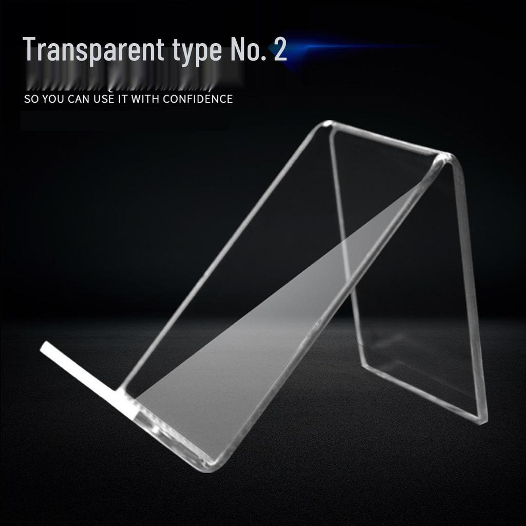 Akrylowy Stojak na Telefon - Kreatywny Wystrój Akademika Przezroczysty Wyświetlacz