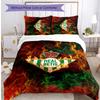 Juego de Ropa de Cama Estampado de Fútbol Real Betis de 3 Piezas, Cómodo y Amigable con la Piel Juego de Funda Nórdica para Dormitorio