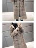 Nouveau Cardigan Tricoté Mi-Long Ample Épais pour Femme Automne/Hiver: Manteau pull grande taille pour mère