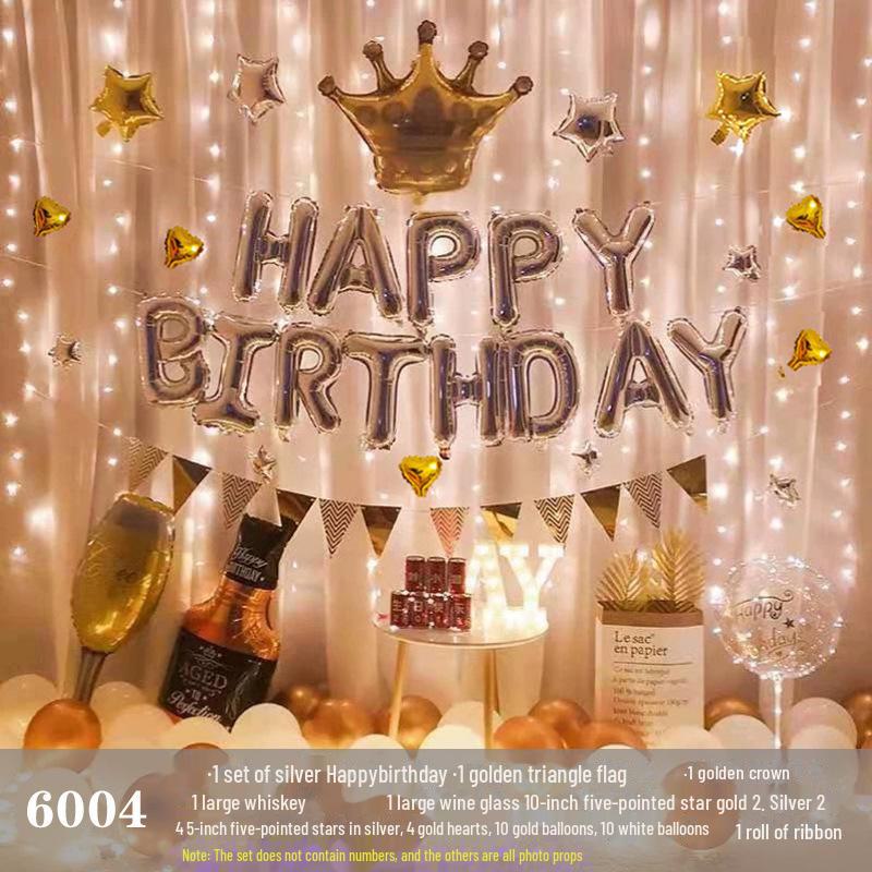 Set de baloane pentru ziua de naștere pentru adulți și copii - Decorațiuni cu desene animate