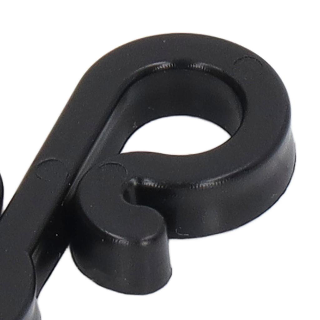 150Pcs S Shaped Hooks Sturdy Plastic Dual Ends Multipurpose Christmas Light Clips for Party Lights Decoration